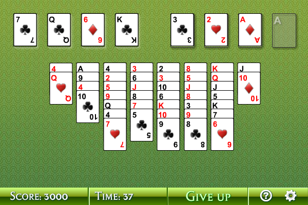 Paciência Freecell Dupla