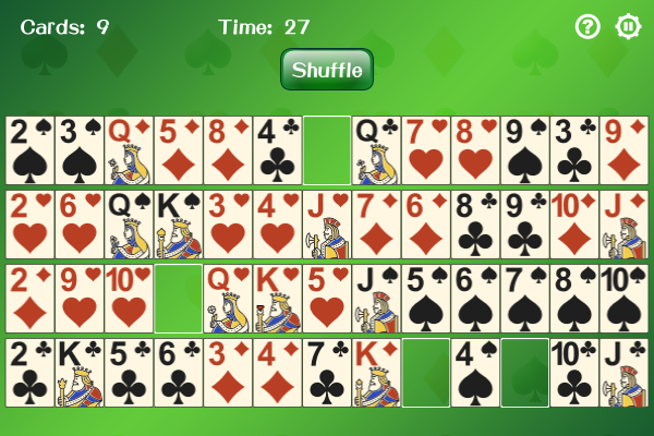 How to play Osmosis (solitaire)