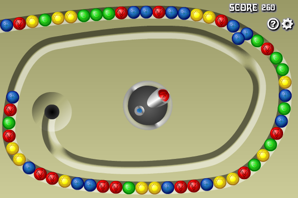 free online marble line games