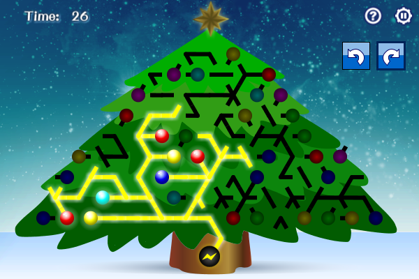 Christmas Tree Light Up II  Novel Games