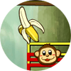 El mono y el plátano