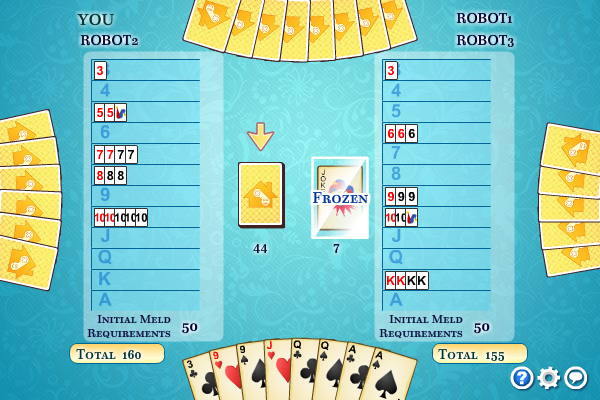 canasta online 2 player